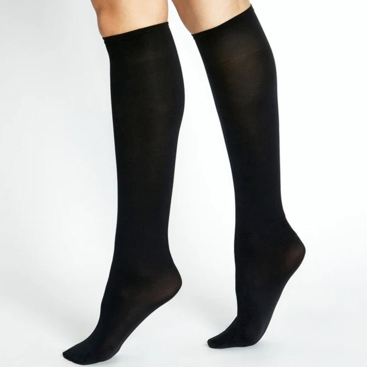 Suede Matt Knee-High